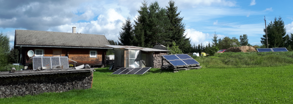 Kodukontor päikesepaneelidega